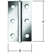 august vormann gmbh & co.kg Scharnier schmal 40 x 26 mm