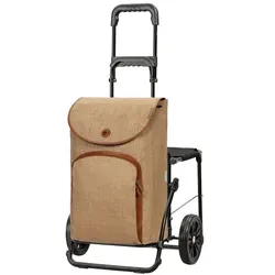 Andersen Shopper Komfort Shopper Reik Einkaufstrolley 59 cm  beige