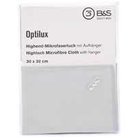Optilux Highend Brillen-Mikrofasertuch mit Anhänger (30x30cm)