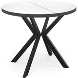 WFL GROUP Vincento Ø 100 cm weiß