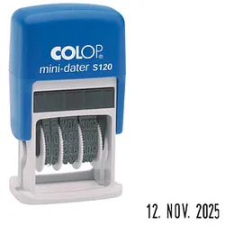 COLOP Datumstempel Mini-Dater S 120 selbstfärbend schwarz