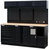 feistos Werkzeugschrank EOS 11 Blackline Schwarz 61x204x200cm