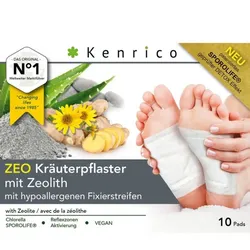 Kenrico ZEO Kräuterpflaster mit Zeolith (10St)