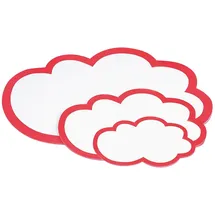 Magnetoplan Moderationskarte 111152003 Wolke 420x250mm 20st.