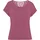 VIVANCE Kurzarmshirt lila 40/42