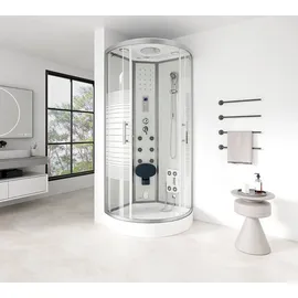 Home Deluxe White Pearl Runddusche 100 x 100 cm 1029