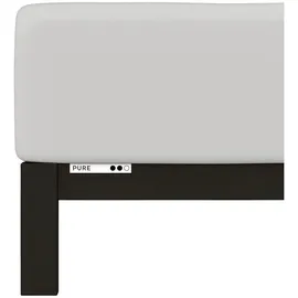 schlafgut Pure Boxspring 90 x 190 - 100 x 220 cm gray light