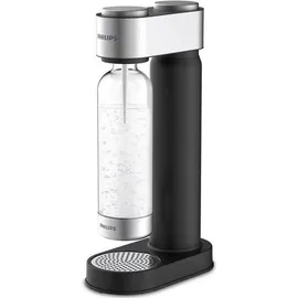 Philips GoZero mattschwarz + PET-Flasche + Zylinder