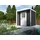 Weka Designhaus 262 2,09 x 2,05 m anthrazit