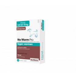 No Worm Pro Kleine Hond & Puppy  16 tabletten