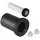 Geberit Anschlussgarnitur d 90mm, 185mm, f WWC, PE/PP, mattchr.
