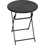 Outsunny Klapptisch Ø60 cm Dunkelgrau