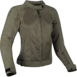BERING Nelson Damen Motorrad Textiljacke, grün-braun, Größe 38