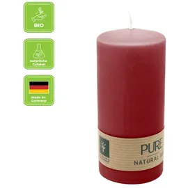 Richard Wenzel Pure Safe Kerze 13 cm rot