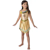 Mädchen Offiziell Disney Prinzessin Pocahontas Indianer Wilder Westen Büchertag Woche Halloween Party Kostüm Kleid Outfit 3-8 Jahre - 3-4 Years