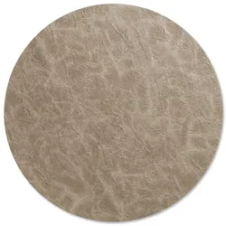 Tisch-Set Kalea PU-Leder braun 38,0cmØ