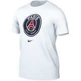 Nike PARIS SAINT-GERMAIN Herren PSG M Nk Crest Tee T-Shirt, weiß, M