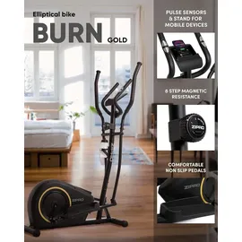 Zipro Burn Gold Schwarz