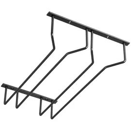 SOTech So-tech Gläserhalter für 2 Glasreihen 235 x 355 x 70 mm Schwarz