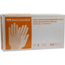 P.J. Dahlhausen & Co. GmbH Latex-Handschuhe ungepudert Gr.S