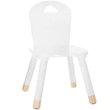 Atmosphera Kinderstuhl Douceur onesize Holz MDF lackiert weiß