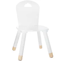 Atmosphera Kinderstuhl Douceur onesize Holz MDF lackiert weiß