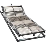 Novel Lattenrost, Holz, Birke, Buche,Birke, teilmassiv, 7-Zonen, 140x200 cm, Über- und Sondergrößen erhältlich, individuelle Liegehärteeinstellung, alternative Größen Fußteilverstellung mit Gasdruckfeder, Schlafzimmer, Lattenroste