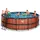 EXIT TOYS Wood Pool 450 x 122 cm inkl. Sandfilterpumpe