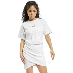 GCDS Wickel-Monsterkleid weiß - 