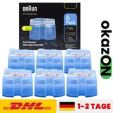 NEU Braun Reinigungskartuschen CCR 5+1 Clean Renew Rasierer Ersatzpatronen