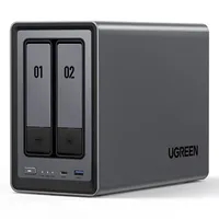 UGREEN NASync DXP2800 NAS System 2-Bay inkl. Seagate IronWolf Festplatte 24 TB (2 x 12 TB)