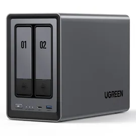UGREEN NASync DXP2800 NAS System 2-Bay inkl. Seagate IronWolf Festplatte 24 TB (2 x 12 TB)