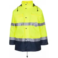 Planam Warnschutz Parka gelb/marine