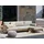 Beliani Cavezzo Loungesofa hellbraun/grau