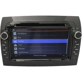 berggps - FIAT Ducato Camper Navigation Radio - WiFi - Carplay/Android Auto - Wohnmobil Plätze/APPS - Europa