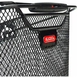 KLICKfix Citymax Fahrradkorb schwarz