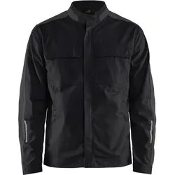 Stretch Bundjacke "4444" Industrie - XXL - schwarz/dunkelgrau