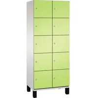 C+P Cambio Fächerschrank 80 x 52,5 x 198 Viridingrün