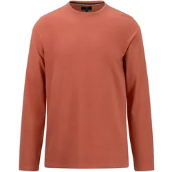 FYNCH-HATTON Rundhalsshirt, mit besonderer Naht am Ausschnitt, Gr. XXL, orient red, , 95786361-XXL