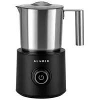 Klamer Milchaufschäumer Elektrisch (250/500 ML), heißer und kalter Milchschaum