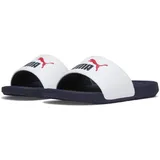 Puma Cool Cat 2.0 Badelatschen Kinder 06 - PUMA white/PUMA navy/for all time red 32