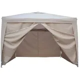 Sunfun Seitenwände Pavillon Easy Up  (3 x 3 x 2,5 m, PE 160 g/m2)