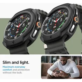 SPIGEN Liquid Air Hülle Smartwatch, Schwarz