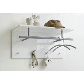 FMD Garderobenpaneel Spot Up weiß