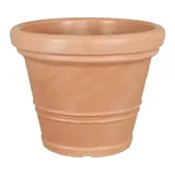 Pflanzkübel geli Milano Kunststoff Ø 70 cm H 56 cm terracotta