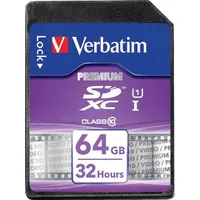 Verbatim SDXC 64GB Class 10 UHS-I