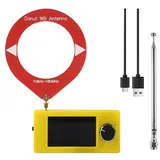 Geeignet Für Si4732 Mini-radioempfänger, Frequenzbereich 10-180mhz, Tragbar, 1,9-zoll-bildschirm, Unterstützt Fm/am/lsb/usb-kurzwellenradio, Si4732 Radio + 2 Antennen.