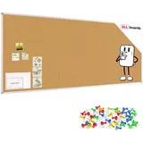 ALLboards Pinnwand 240 x 100 cm Braun