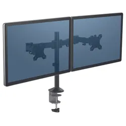 Fellowes Monitor-Halterung Reflex Dual schwarz
