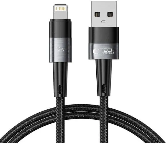 UltraBoost Lightning / Lightning 12W 2.4A 1m Cable - Grey